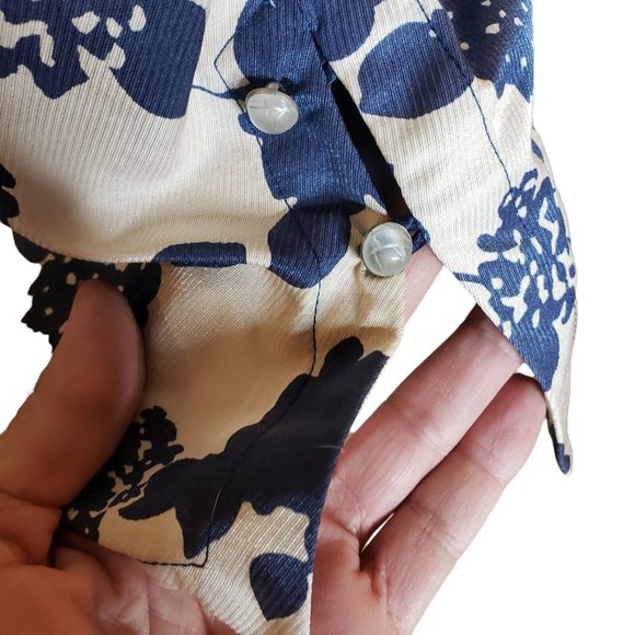 Traditional Ethnic Style Women Vintage Printed Shirt Blouse Tops NEW WITH TAGS - Picture 3 of 12